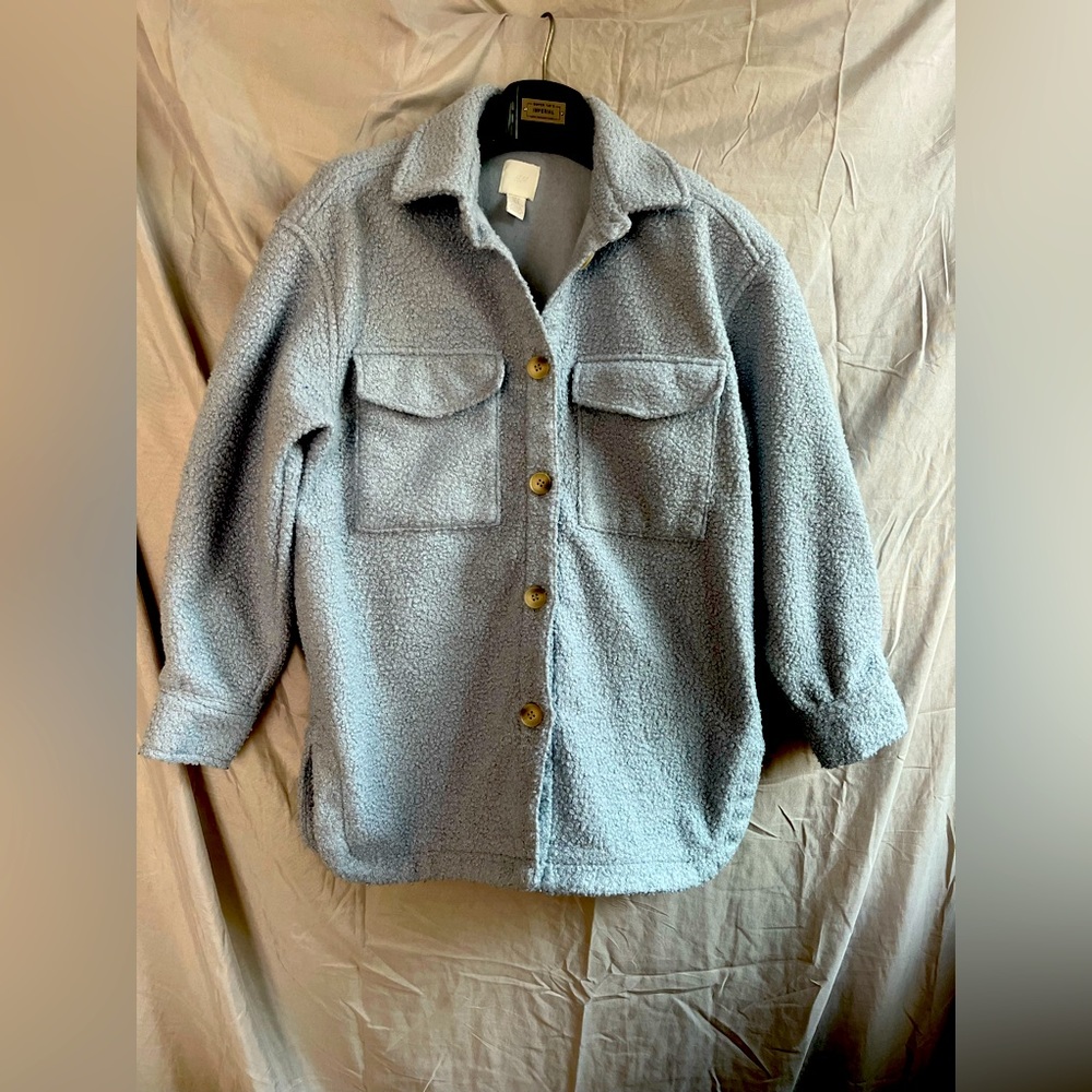 H&M Relaxed-Fit Shirt Jacket